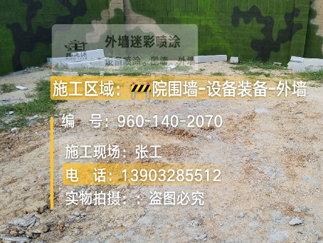 广安迷彩漆喷涂方法（通用 + 数码专项